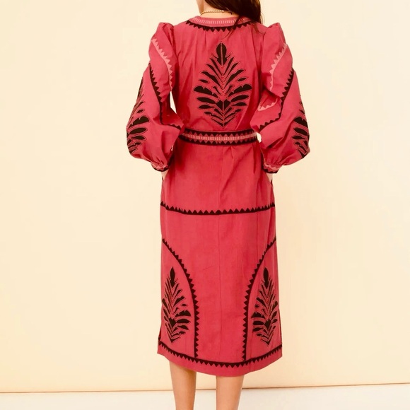 Sonmer NWT Day Party & Formal Susan vegan cotton Midi Dress - Picture 4 of 6